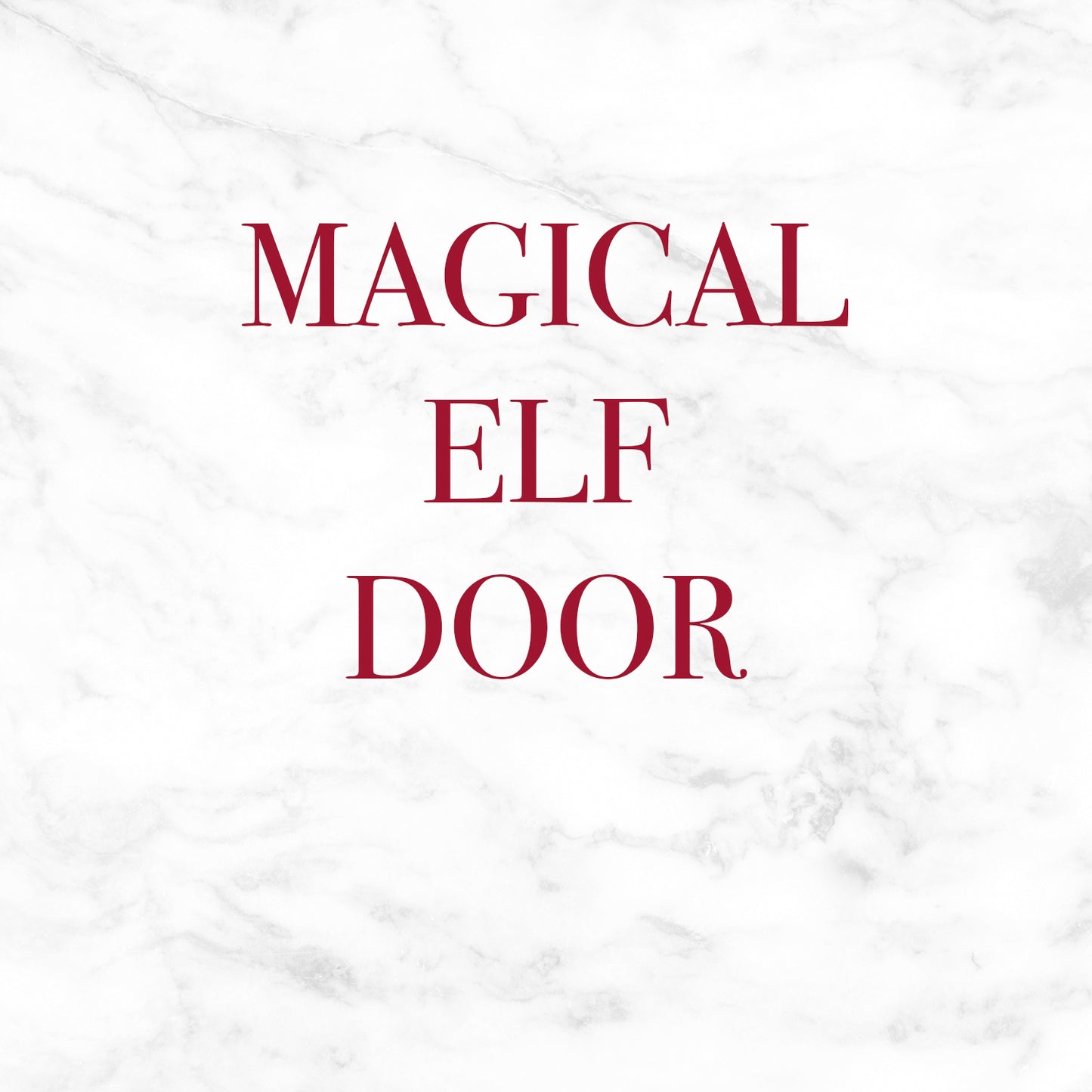 Magical Elf Door Kit